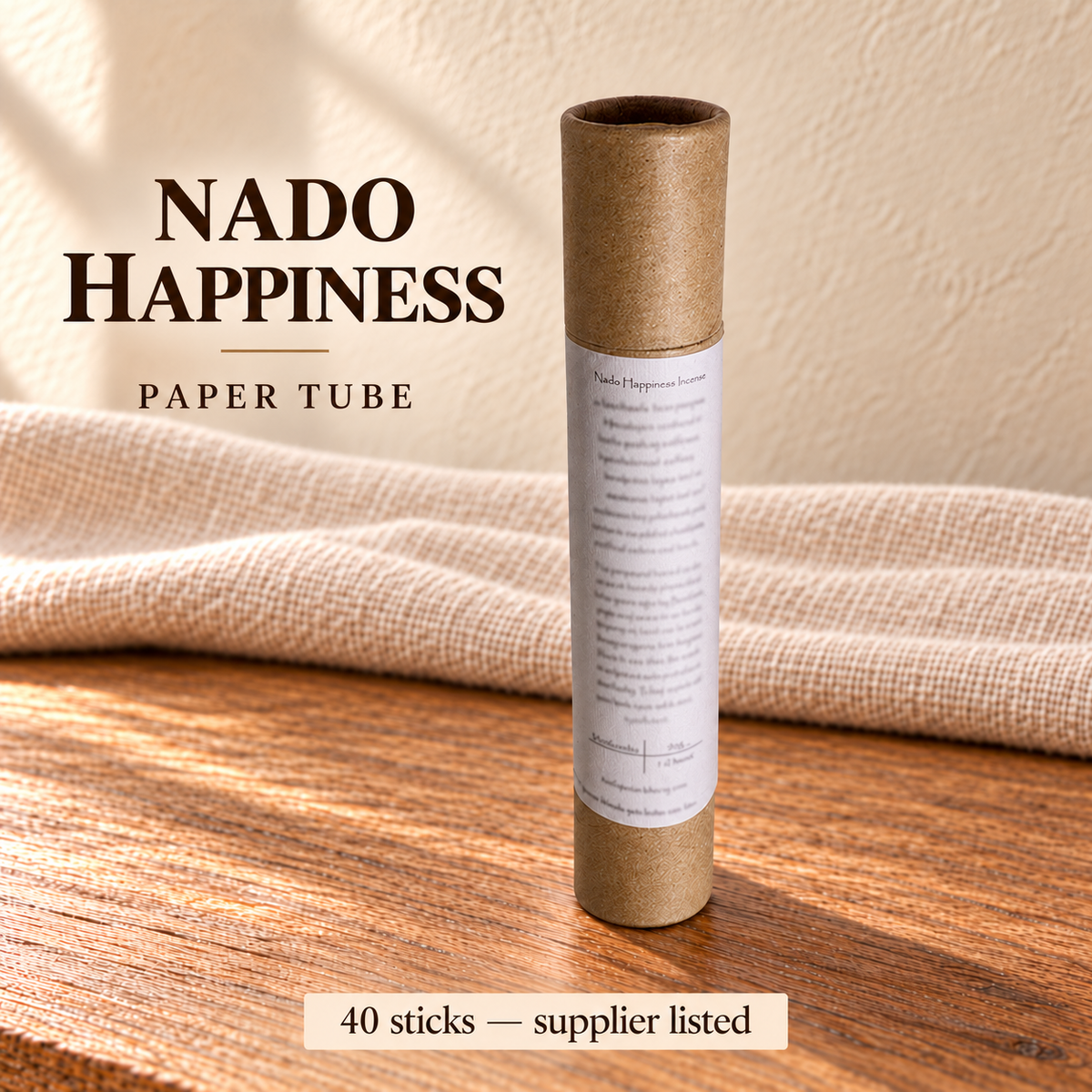NADO Happiness — Paper Tube