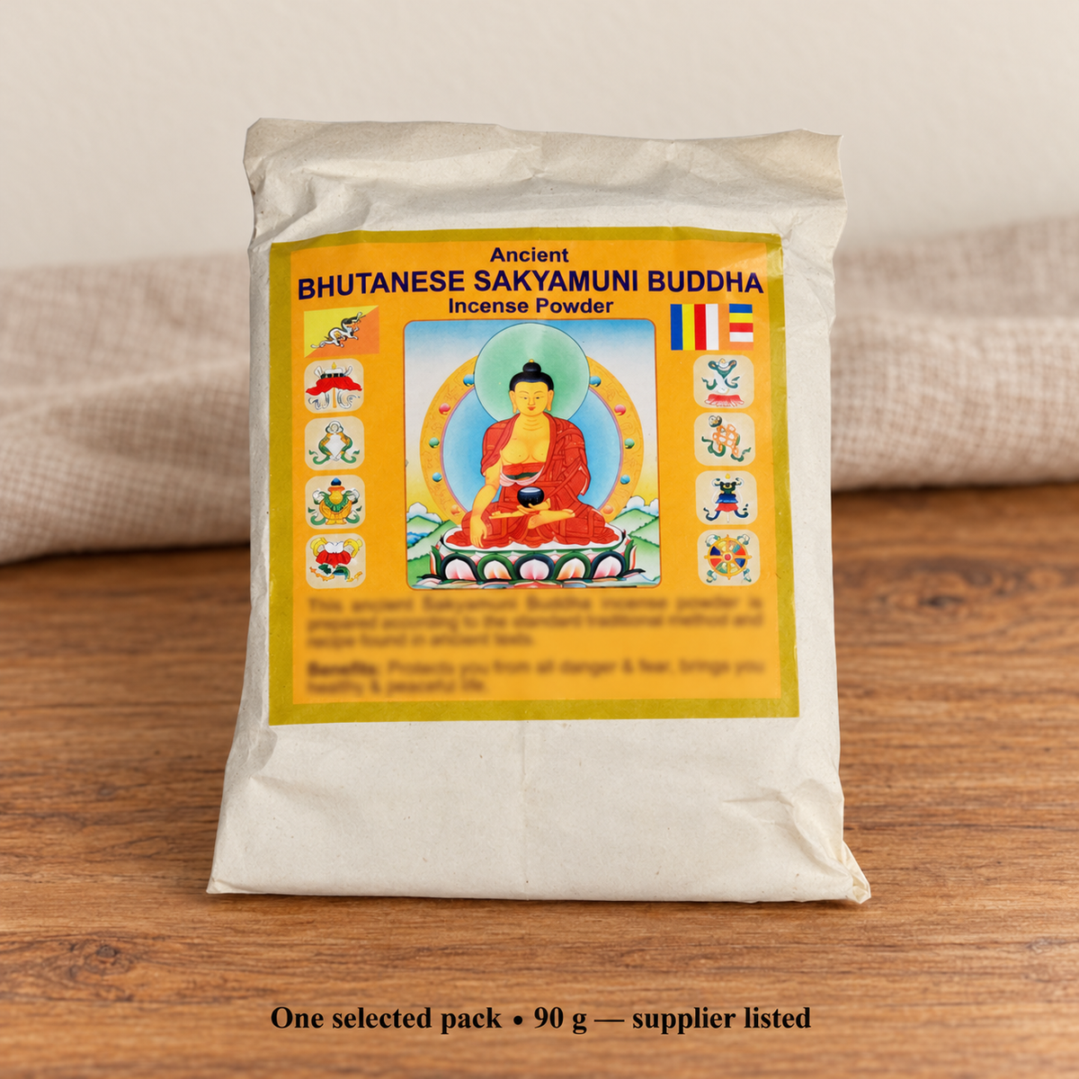 Bhutanese-Labeled Incense Powder — 14 Ritual Selections, 90 g — variant-03