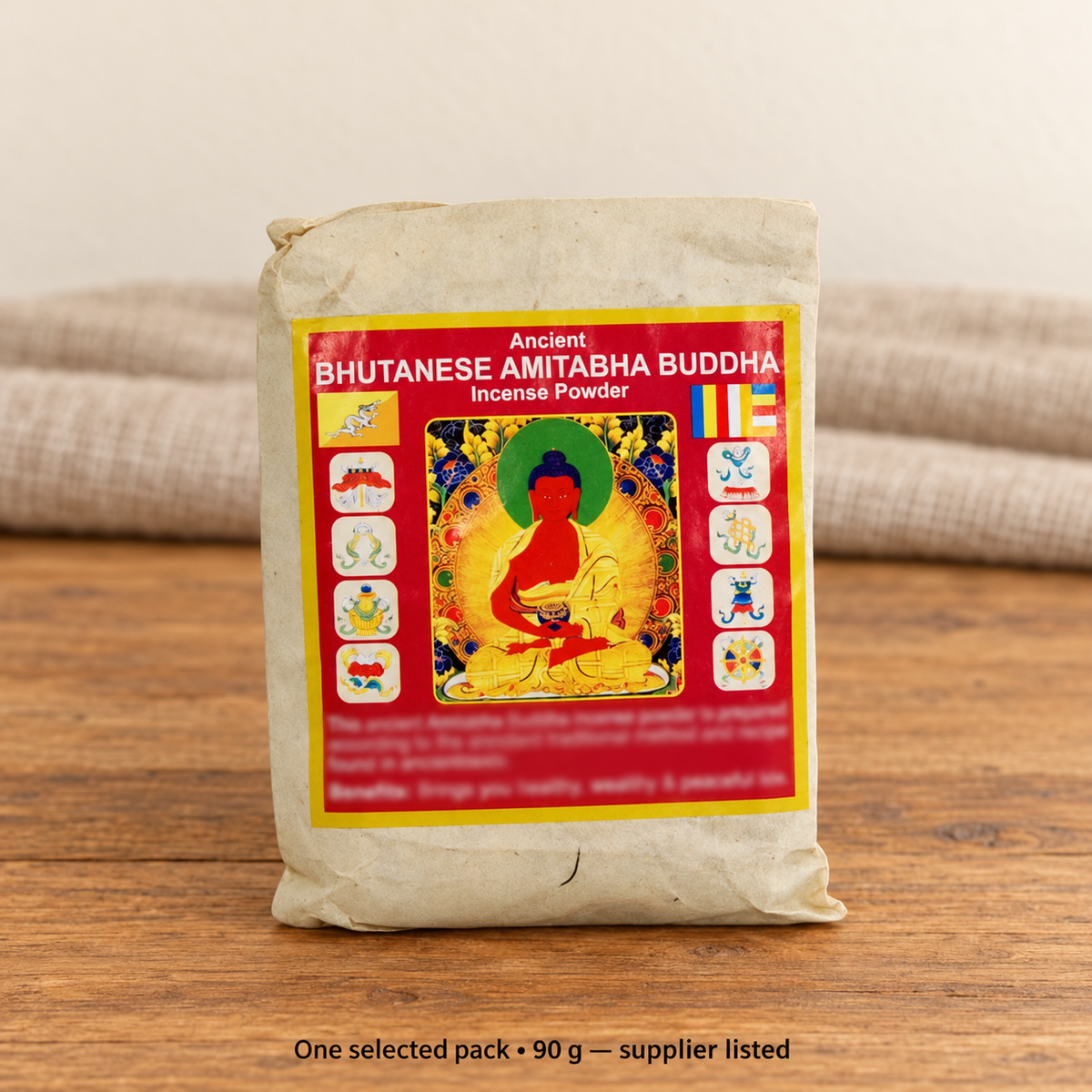 Bhutanese-Labeled Incense Powder — 14 Ritual Selections, 90 g — variant-14
