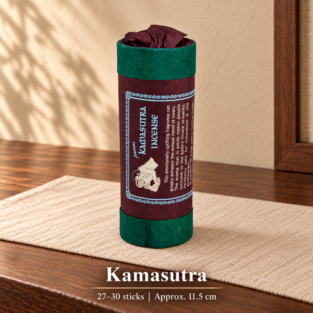 Kamasutra — original Nepalese incense tube