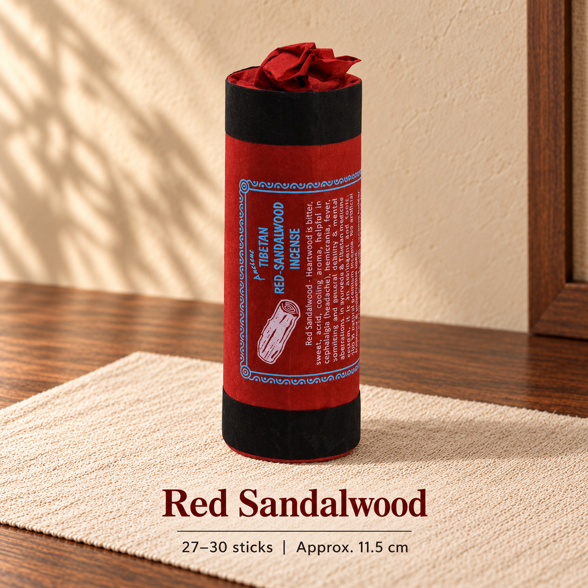 Red Sandalwood — original Nepalese incense tube
