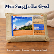 Men-Sang Ja-Tsa Gyed Incense Powder — 250 g Kraft Pack | variant-01