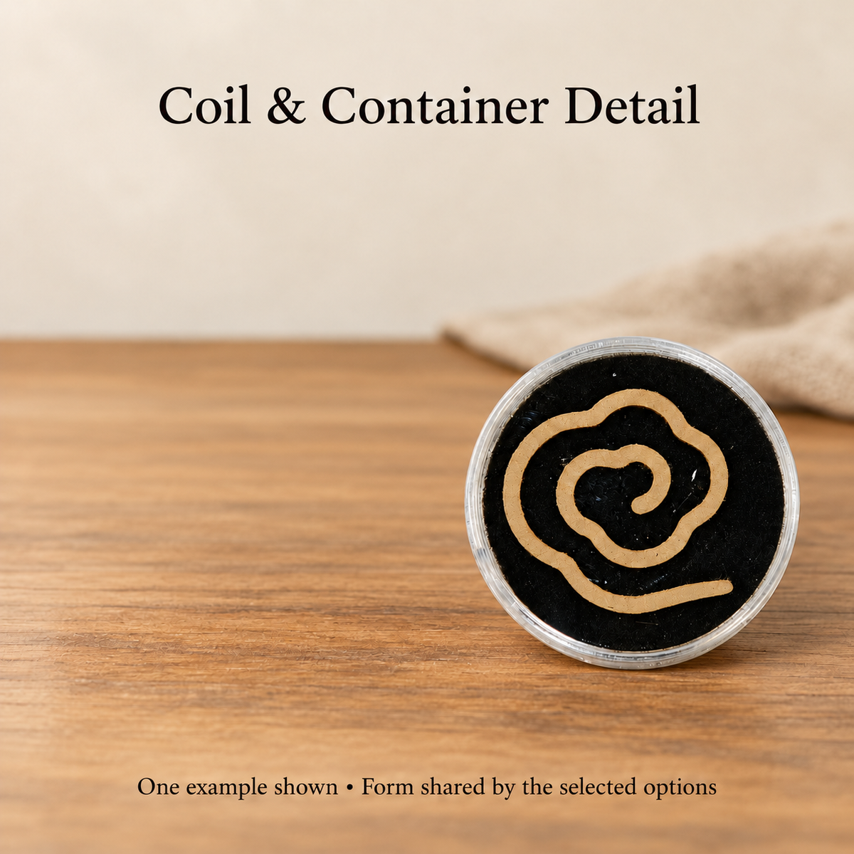 Individually Cased Coil Incense — Sandalwood, Agarwood & Pear Chamber | product-05