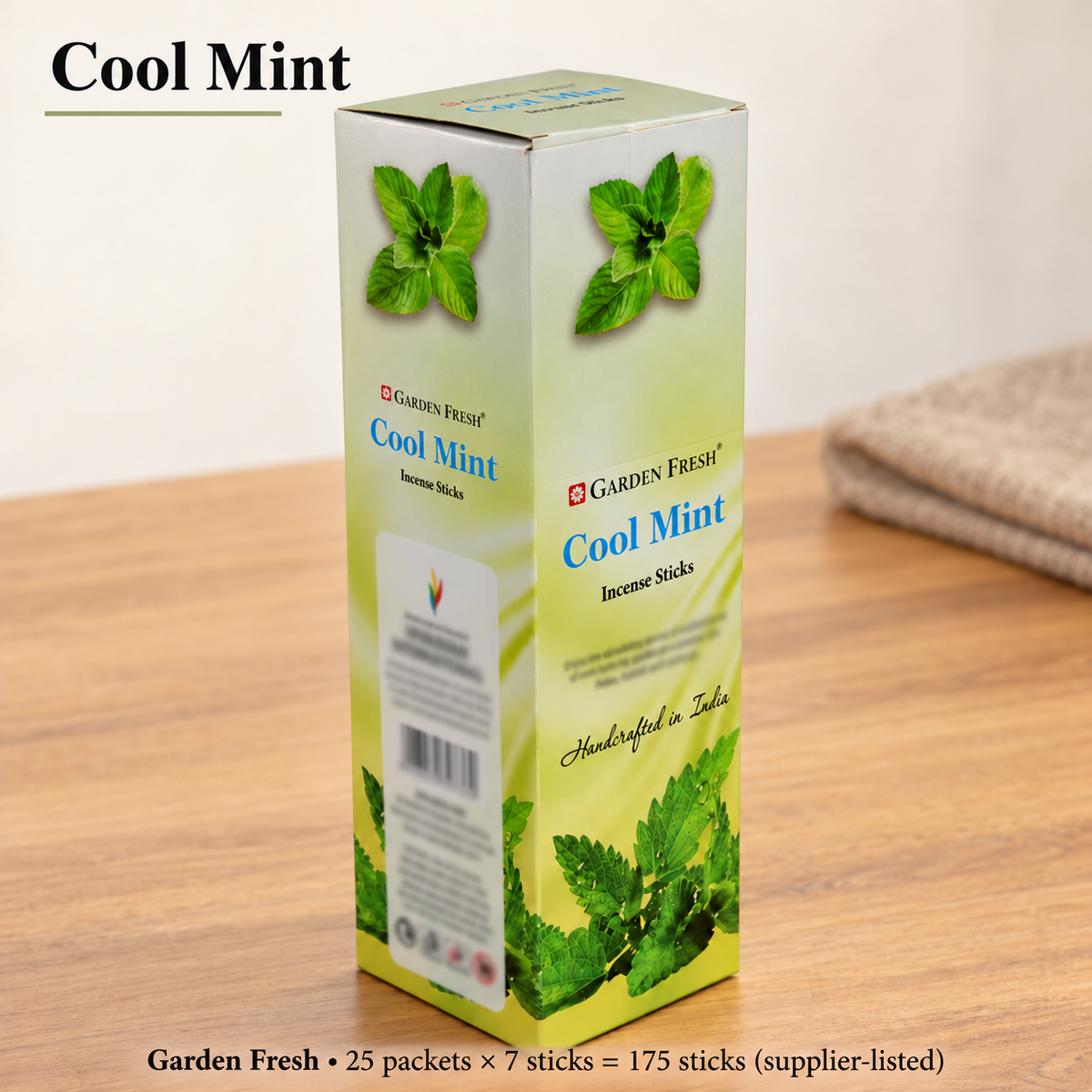 Garden Fresh Incense Sticks — 175-Stick Fragrance Cartons | variant-07