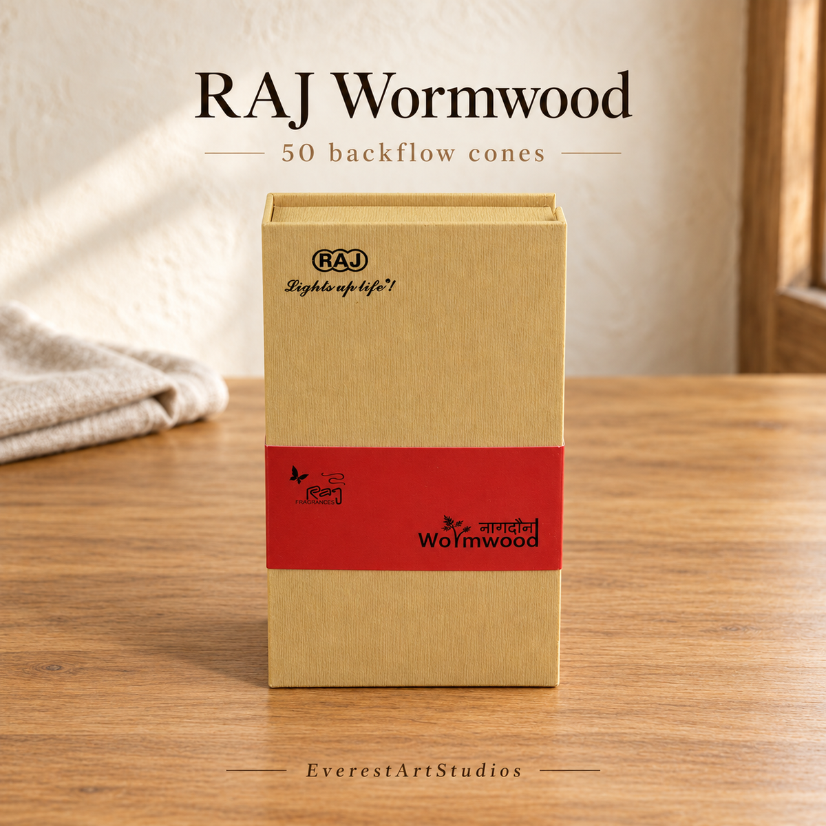 RAJ Backflow Incense Cones — Five Fragrances — variant-05