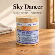 Sky Dancer — Incense Powder — Purple Pack — 300 g | One canister