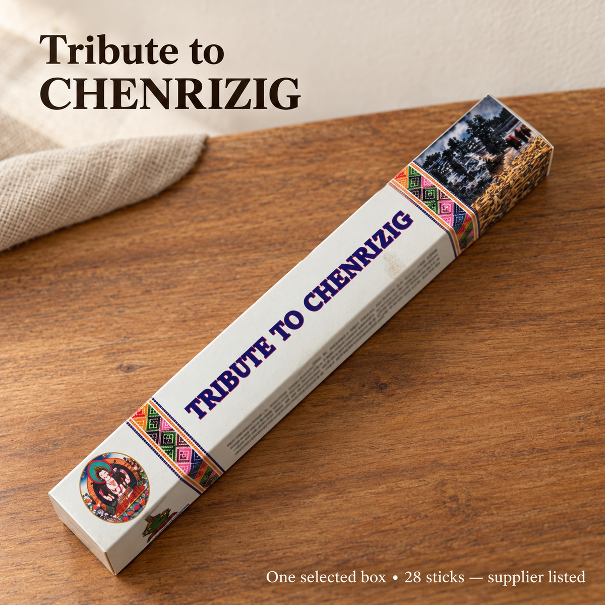 DRUK Tribute Incense — Six Ritual Selections, 28-Stick Boxes — variant-03