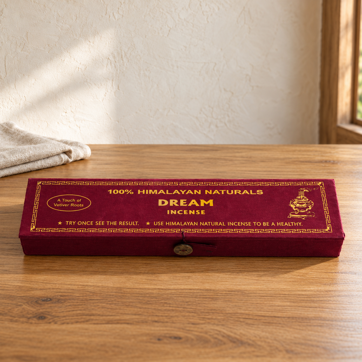 Dream incense in original burgundy paper box