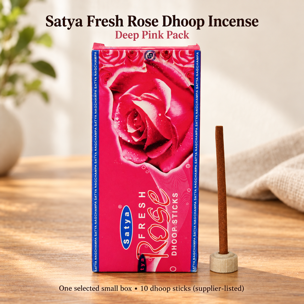 Satya Dhoop Incense — Fragrances in 10- or 20-Stick Boxes — variant-06