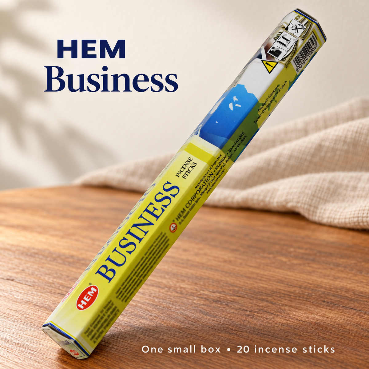 HEM Incense Sticks — Four Themed Fragrances, 20-Stick Boxes — variant-07