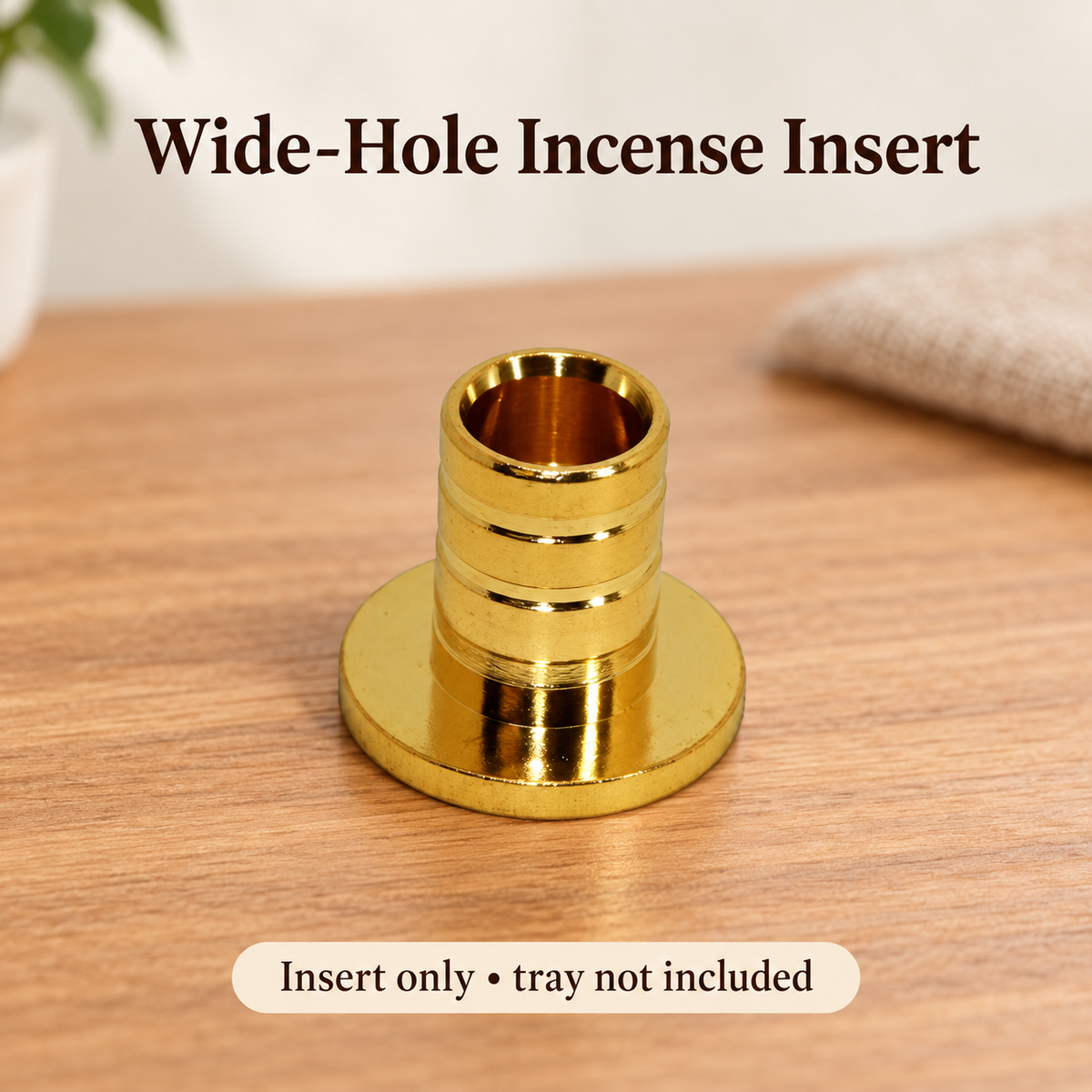 Wide-Hole Incense Inserts — Insert Only or Tray Sets — variant-01
