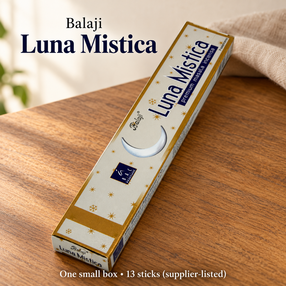 Balaji Incense Sticks — Eight Fragrances, Individual Small Boxes — variant-02