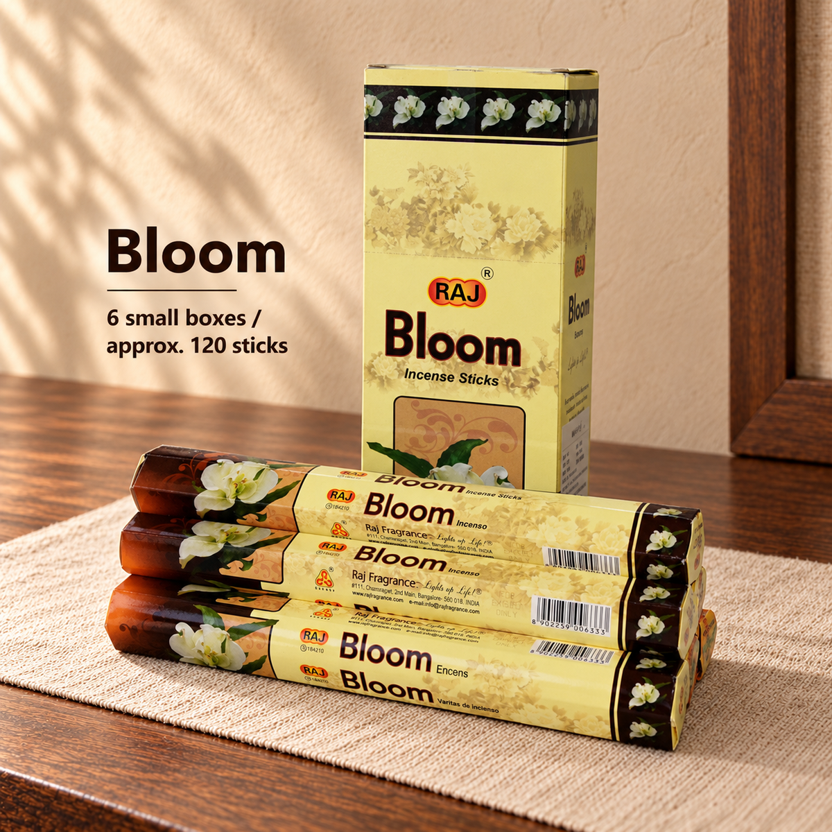 TB7101159486-38 | Bloom | 6 small boxes / approx. 120 sticks