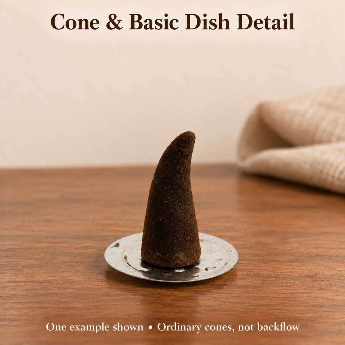 GR Royal Chandan Cone Incense — 12-Box Carton, 120 Ordinary Cones | product-05