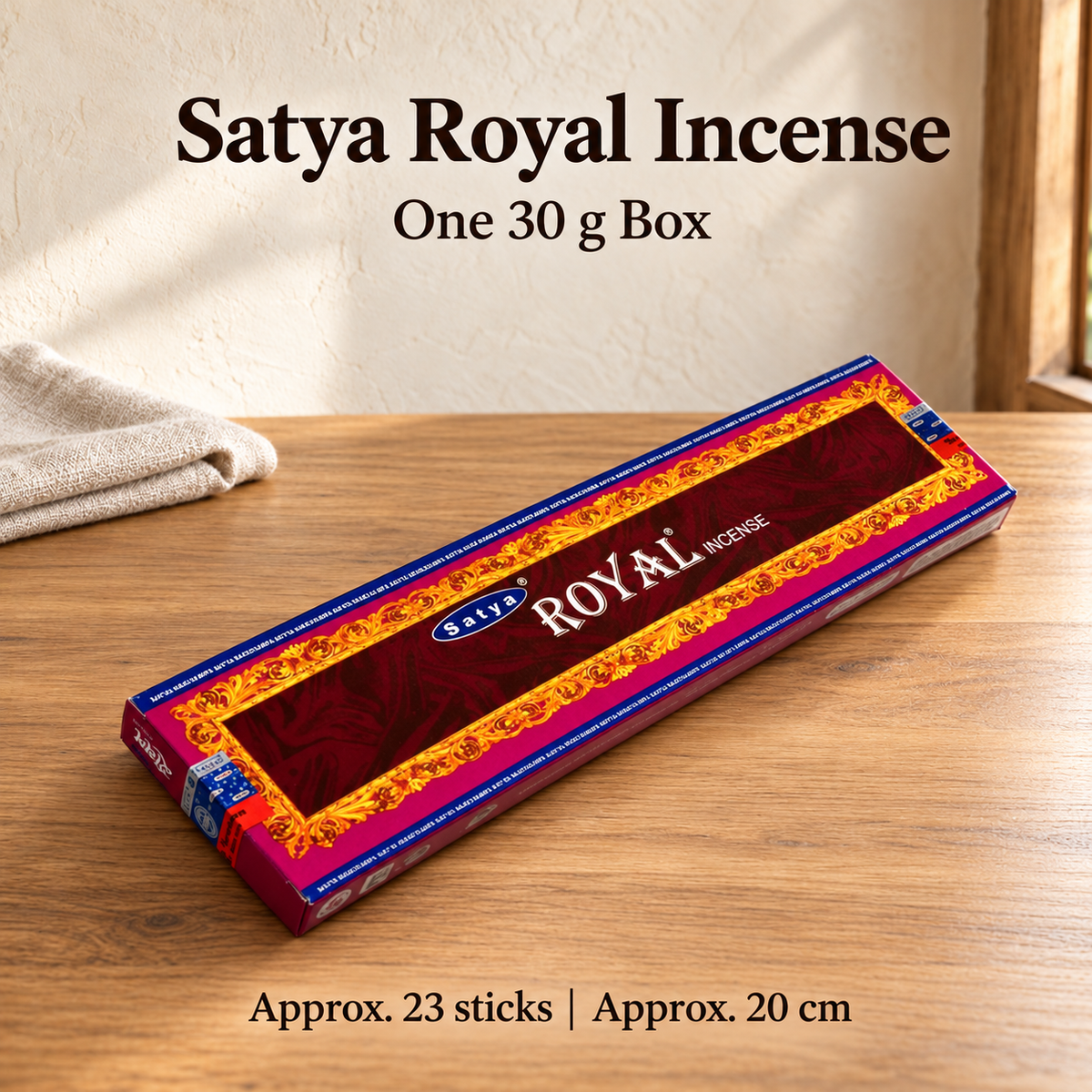 Satya Royal Incense — One30g box