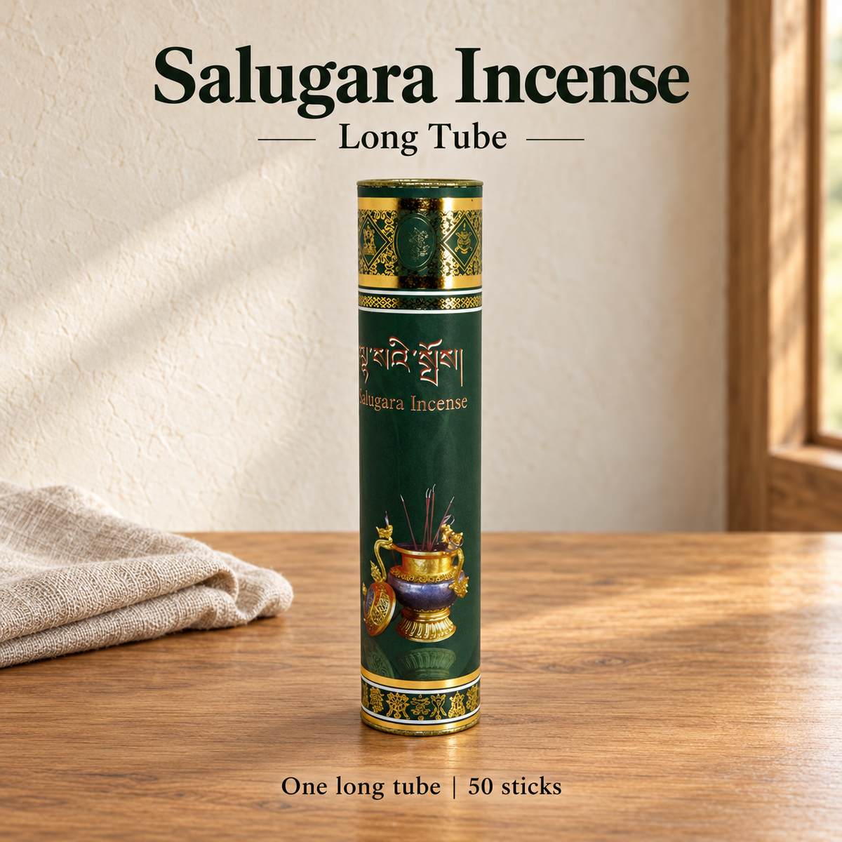 Salugara — Long tube, 50 sticks