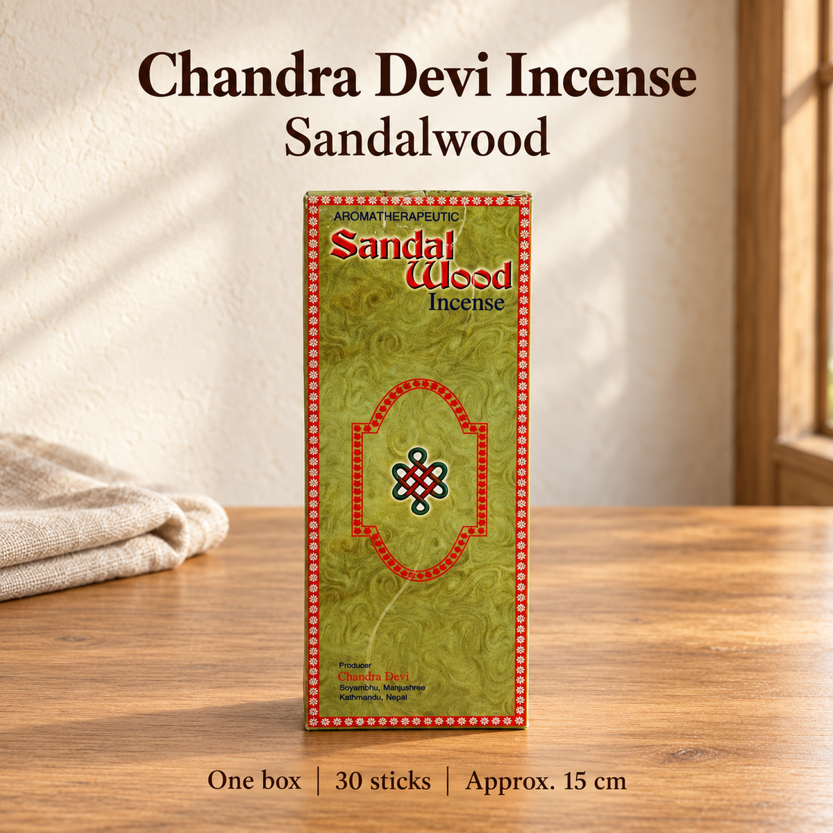 Chandra Devi Incense — Sandalwood