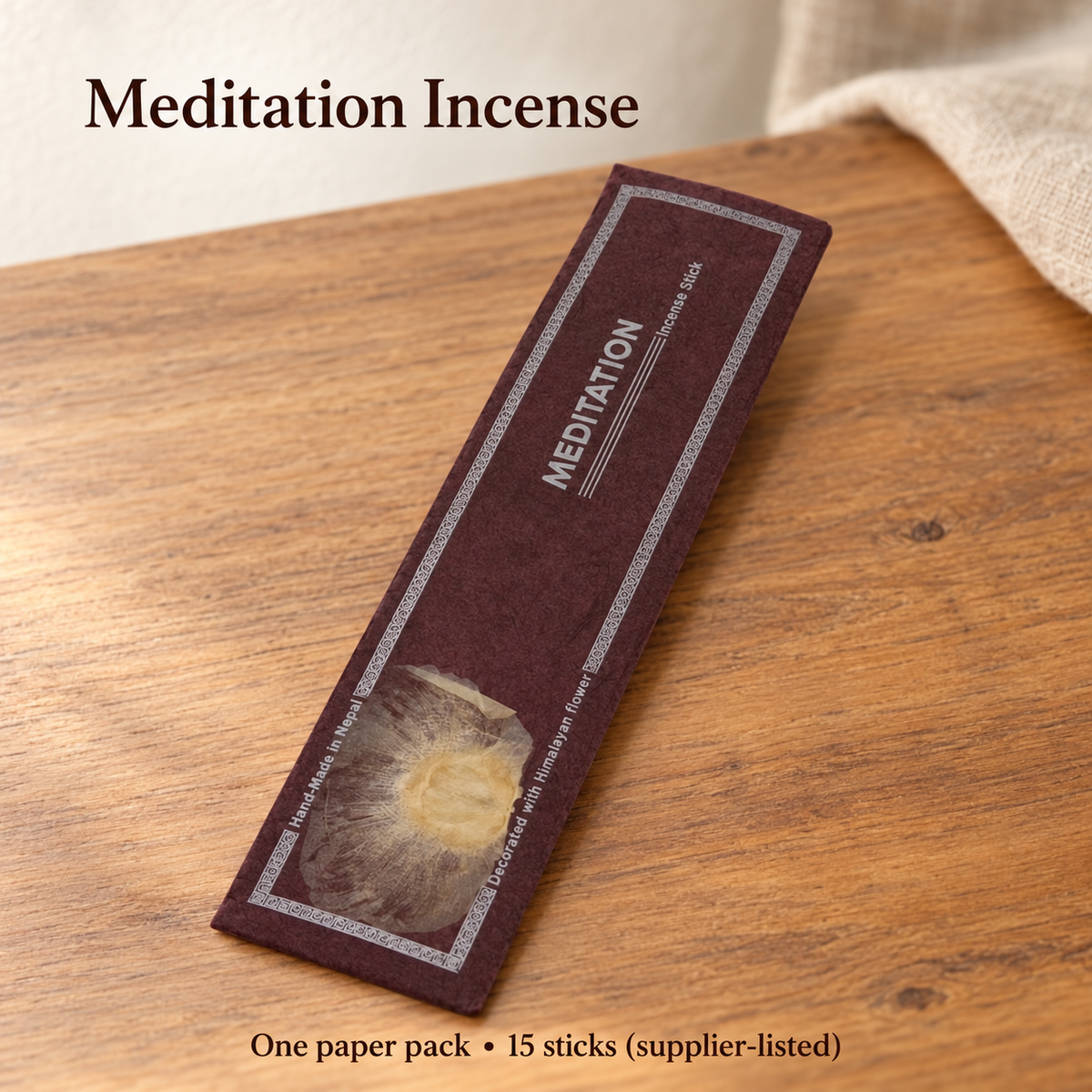 Himalayan Incense Sticks in Decorative Paper Packs — 21 Fragrances — variant-07