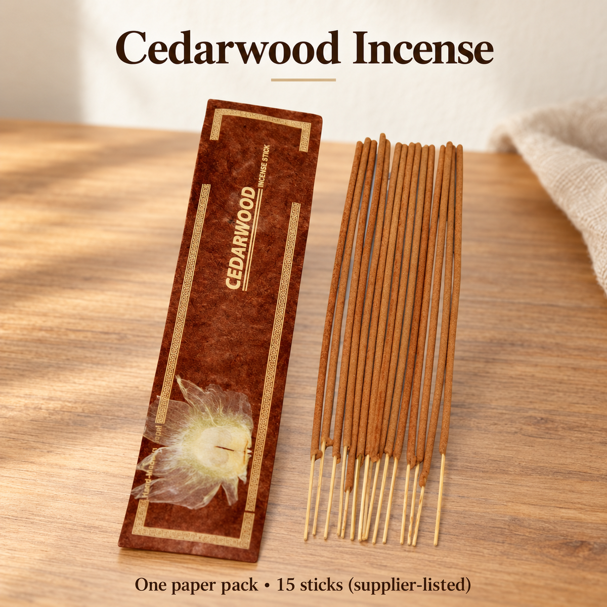 Himalayan Incense Sticks in Decorative Paper Packs — 21 Fragrances — variant-12