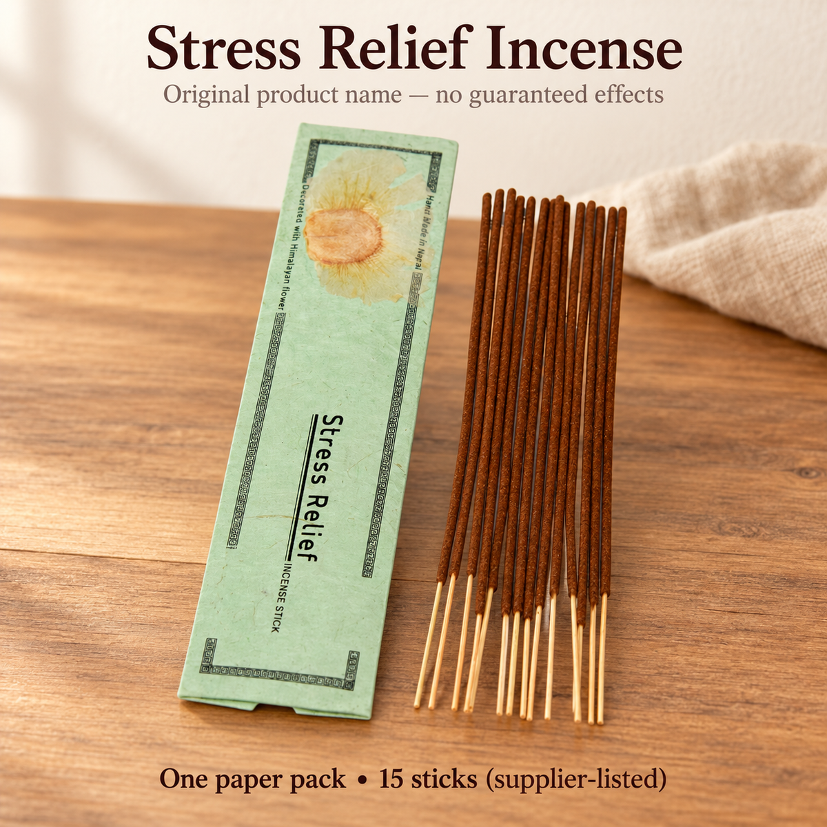 Himalayan Incense Sticks in Decorative Paper Packs — 21 Fragrances — variant-17
