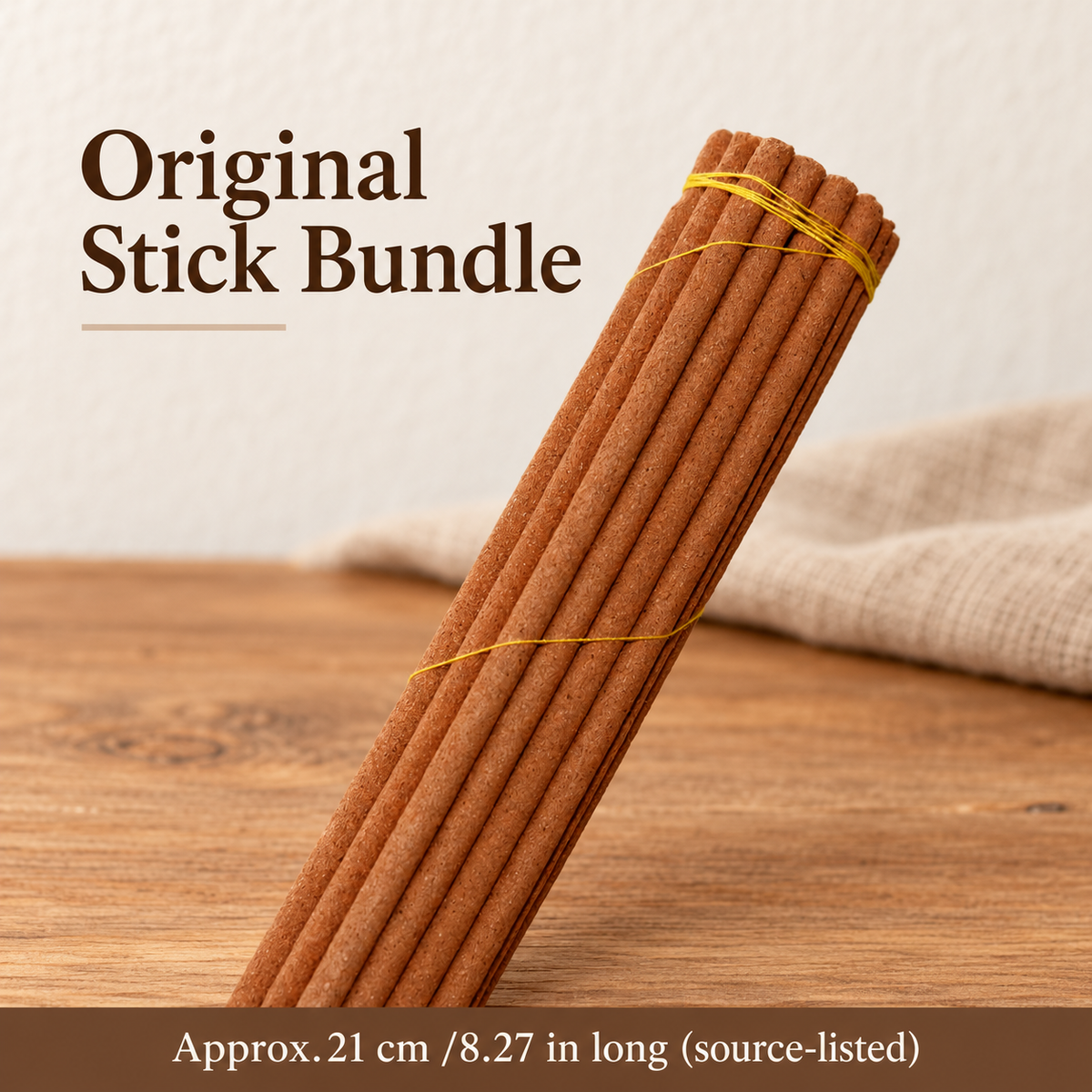 Cedarwood Coreless Incense — Red Tube with Basic Holder | product-02