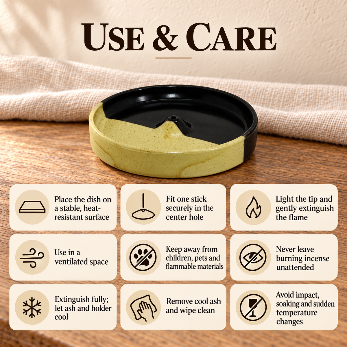 Use and care