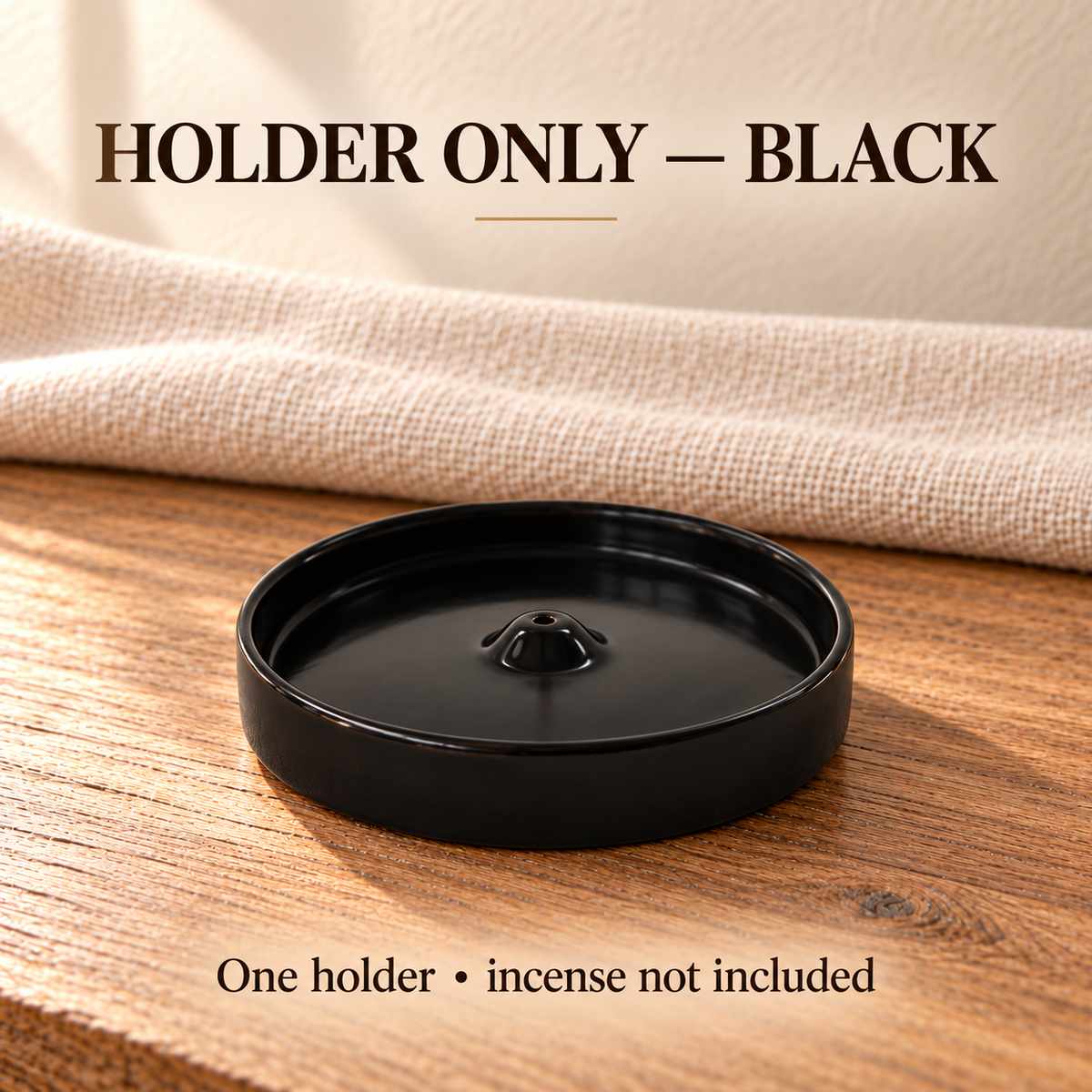 Holder Only — Black