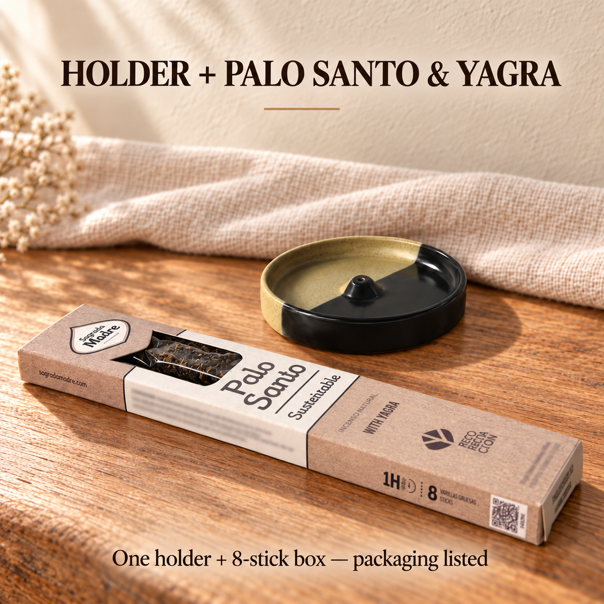 Holder + Palo Santo & Yagra