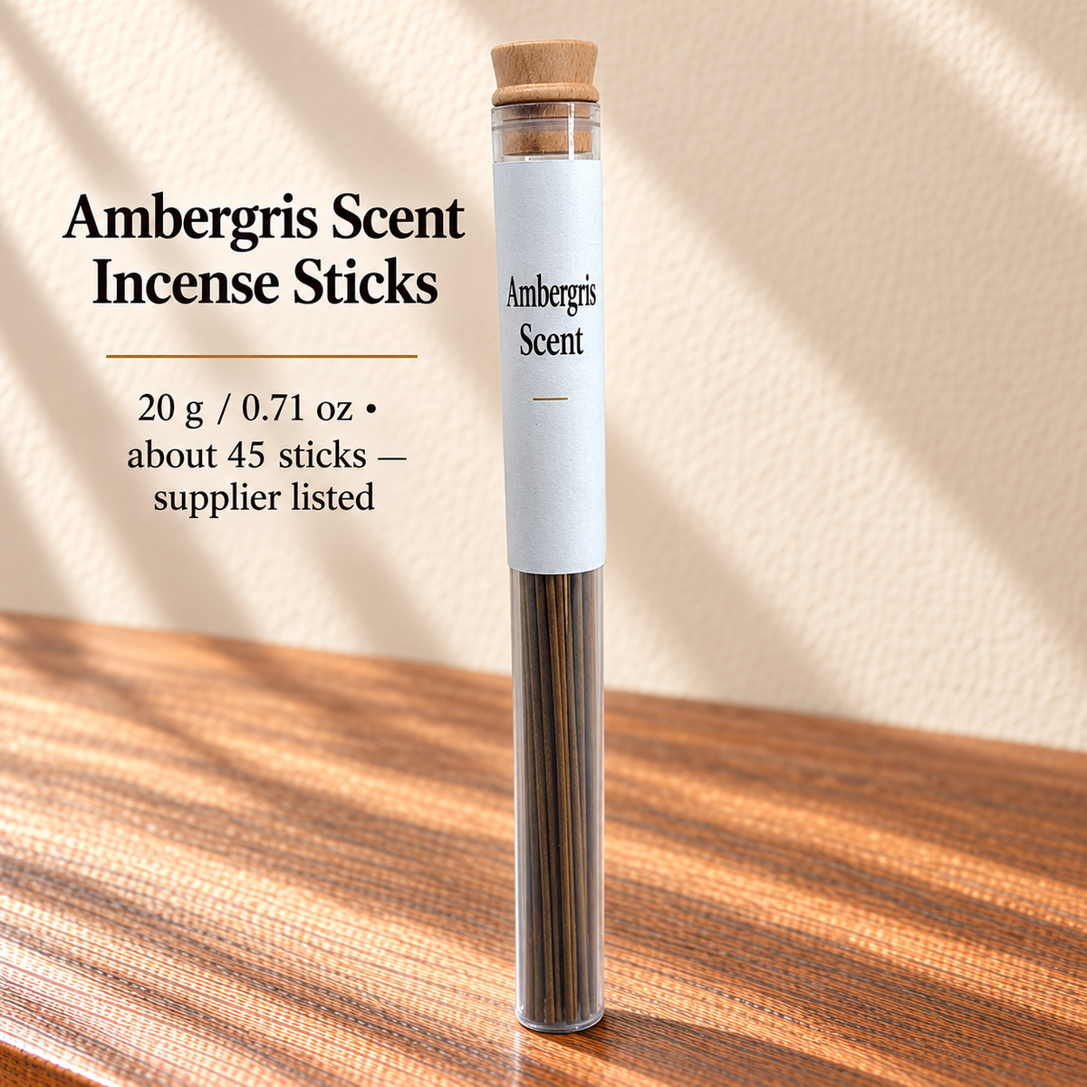 Ambergris Scent — 20 g Tube