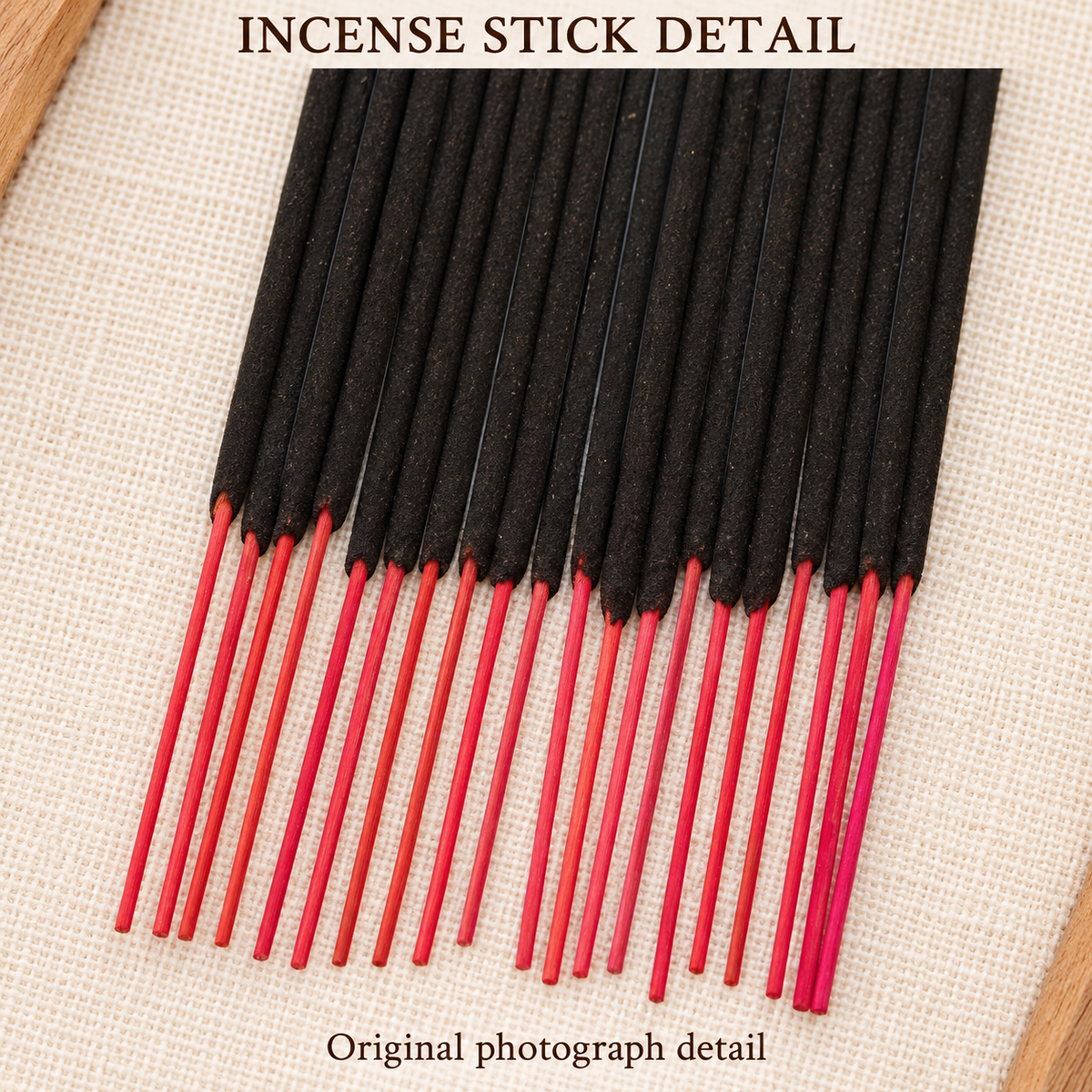 Original incense stick detail