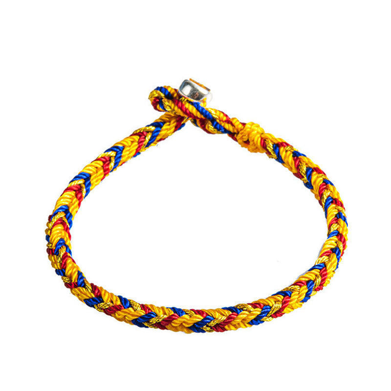 EverestArtstudios "May you be safe and sound all year round" Lucky Multicolored Bracelet