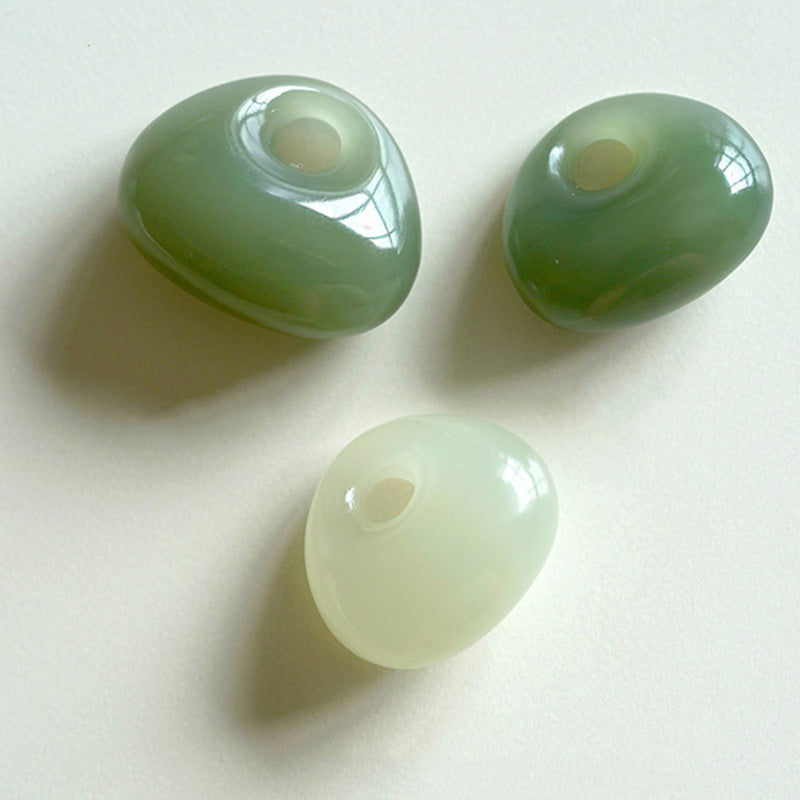 Buddha Stones Natural Jade Luck Prosperity Necklace Pendant
