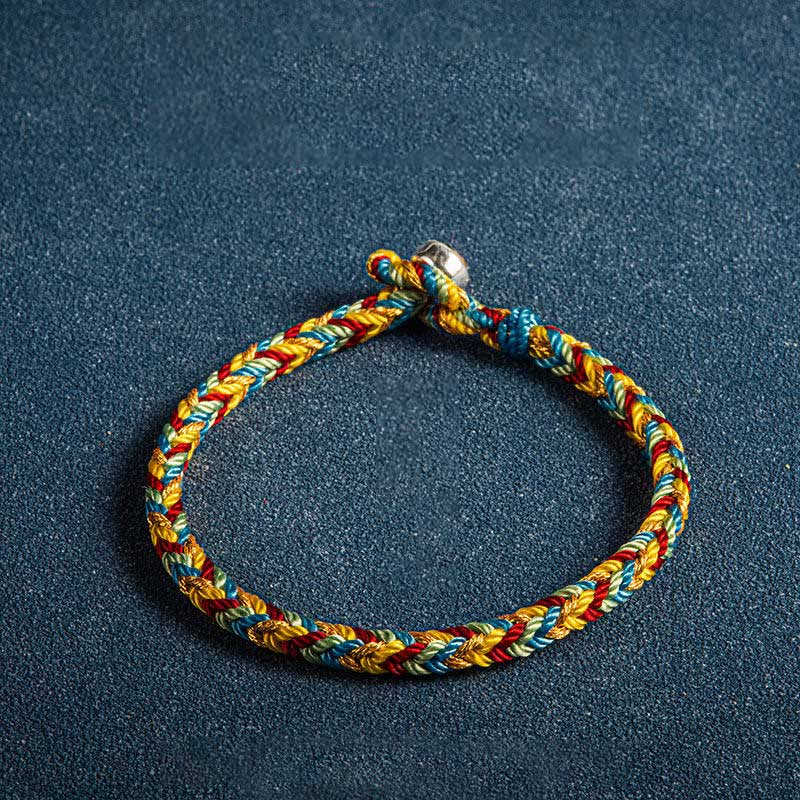 EverestArtstudios "May you be safe and sound all year round" Lucky Multicolored Bracelet