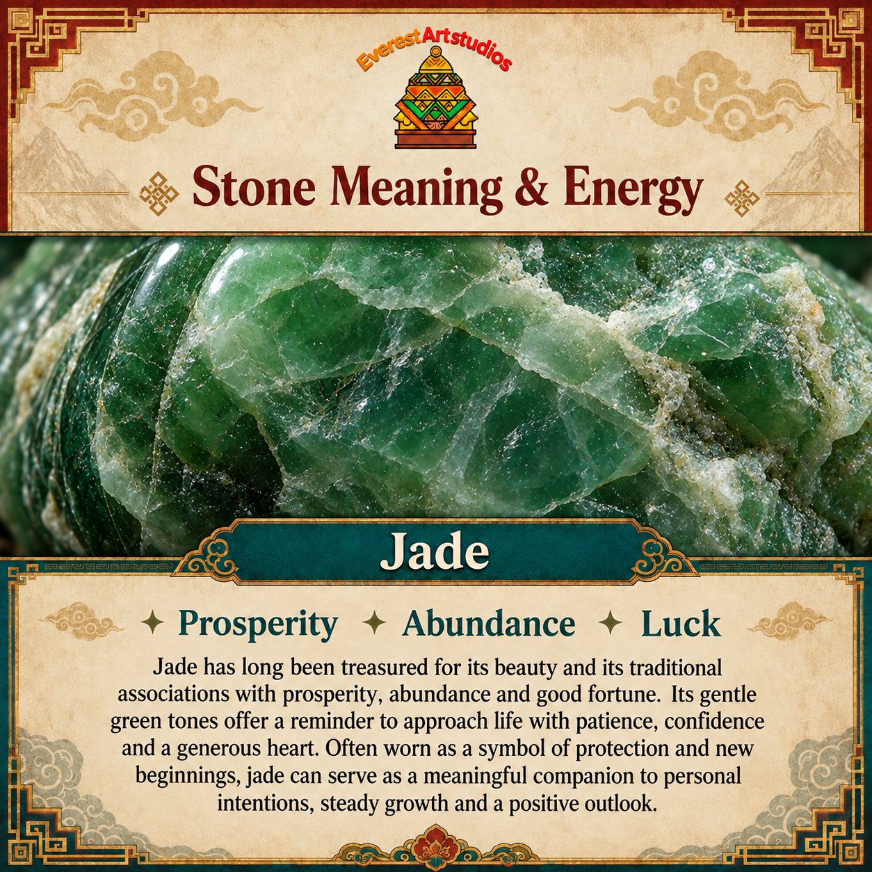 EverestArtstudios Jade Meaning and Energy