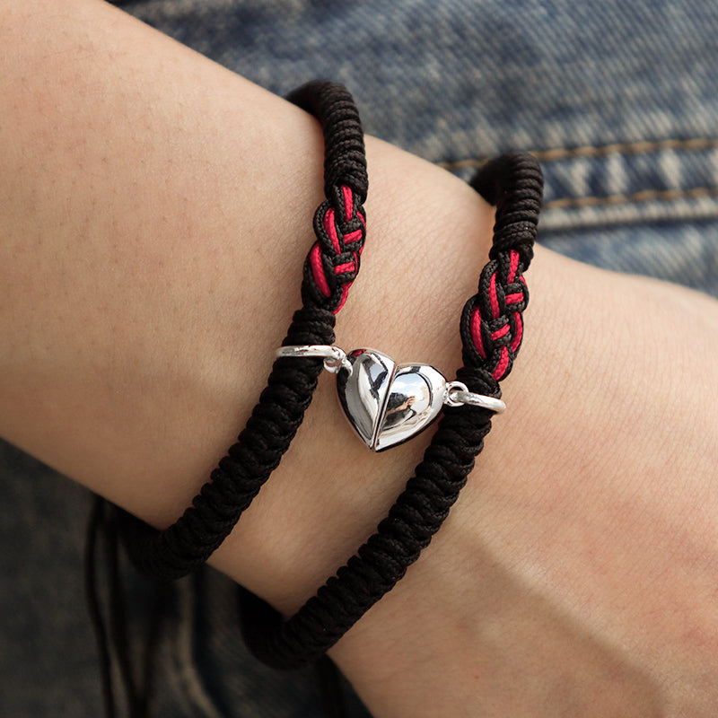 EverestArtstudios 2Pcs Tibetan Luck Chinese Knot Protection String Bracelet