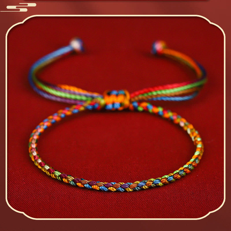 EverestArtstudios "May all your wishes come true" Lucky Multicolored Bracelet