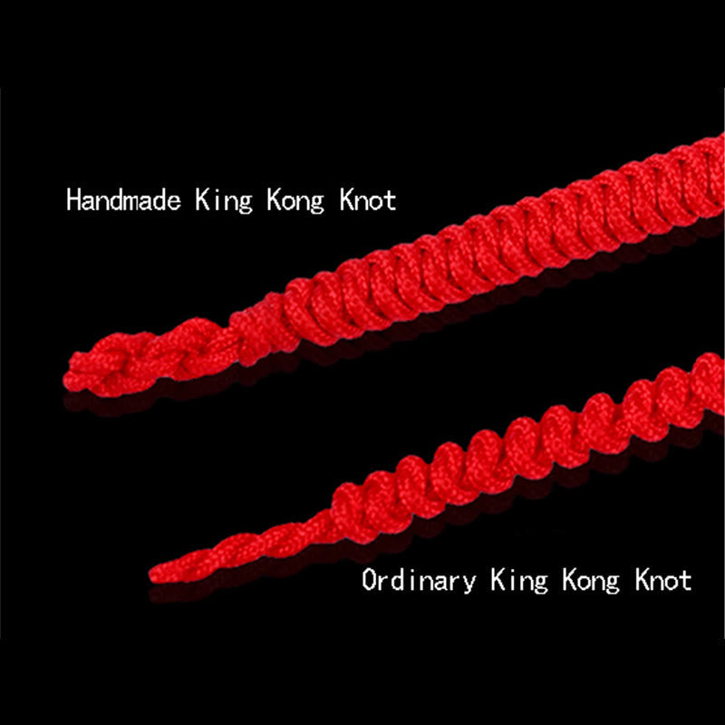 EverestArtstudios Tibetan Handmade Multicolored Thread King Kong Knot Strength Braid String Bracelet