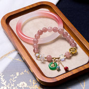 EverestArtstudios Attracting Love and Protection Pink Bracelet Bangle Bundle