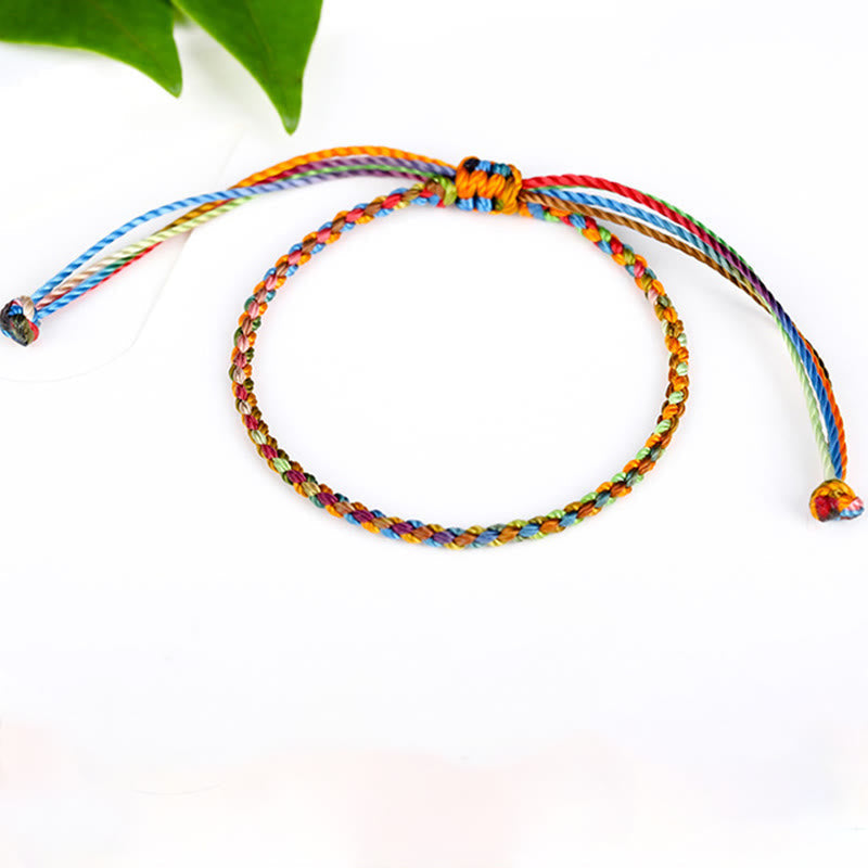 EverestArtstudios "May all your wishes come true" Lucky Multicolored Bracelet