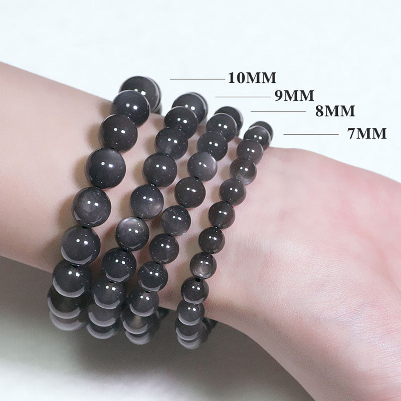 Buddha Stones Natural Moonstone Positive Love Beads Bracelet