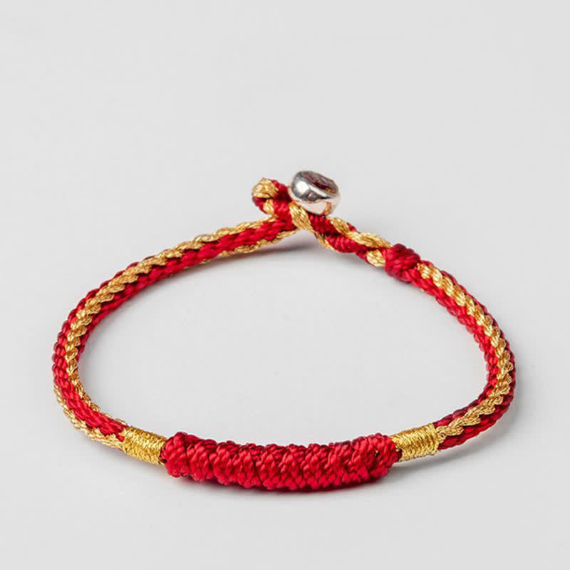 EverestArtstudios Tibetan Handmade Braid Luck String Protection Bracelet