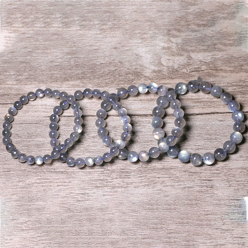 Buddha Stones Natural Moonstone Calm Positive Bracelet