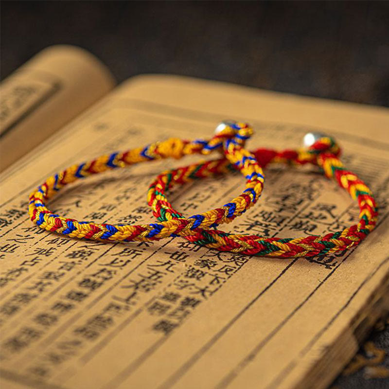 EverestArtstudios "May you be good fortune and success" Lucky Multicolored Bracelet