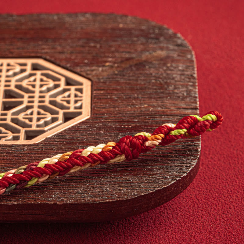 EverestArtstudios "May You Be Safe And Lucky In The Year Ahead" Multicolored Bracelet