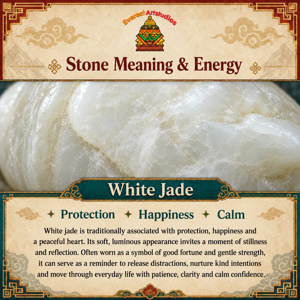 EverestArtstudios White Jade Meaning and Energy