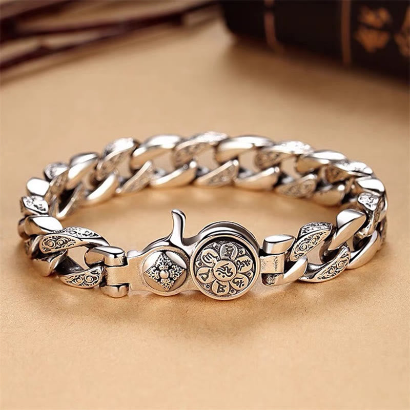 EverestArtStudios Tibet Om Mani Padme Hum Double Dorje Vajra Creativity Bracelet