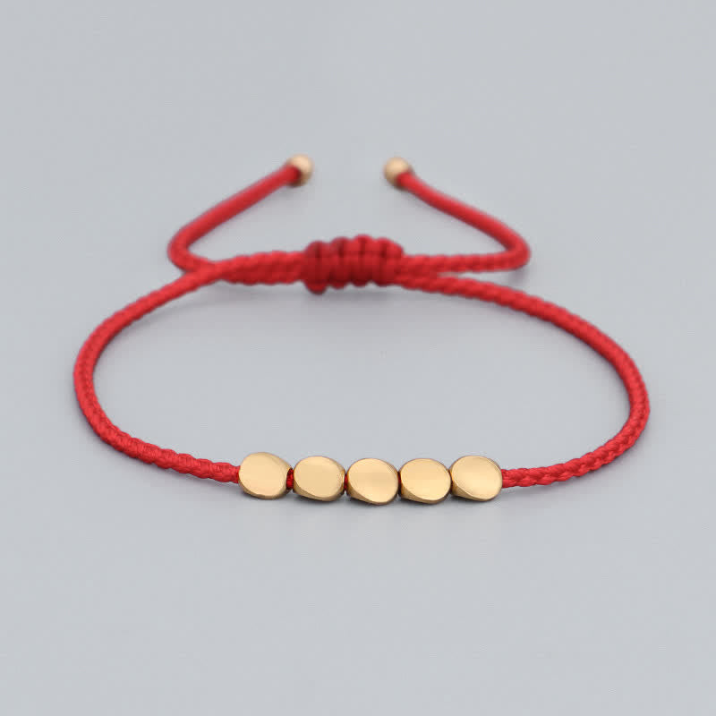 EverestArtstudios FengShui Lucky Red String Bracelet