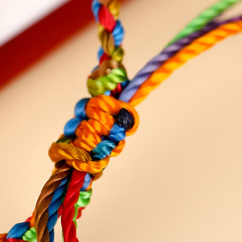 EverestArtstudios "May all your wishes come true" Lucky Multicolored Bracelet