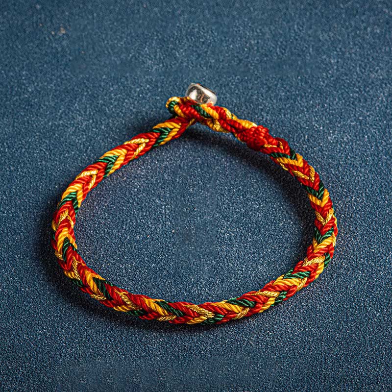 EverestArtstudios "May you be safe and sound all year round" Lucky Multicolored Bracelet