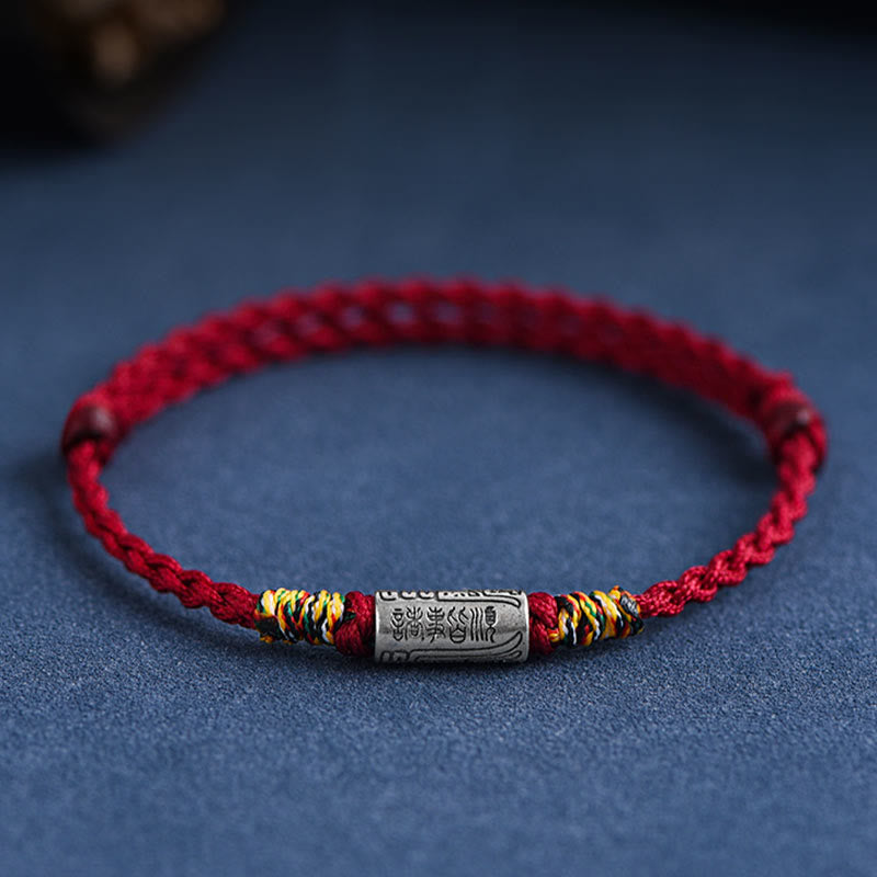 EverestArtstudios Handcrafted 925 Sterling Silver Everything Goes Well Design Protection Strength Bracelet Anklet